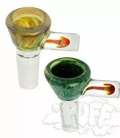 Puff Eckardt Glass 14mm Frit Mushroom Bowl New Arrivals