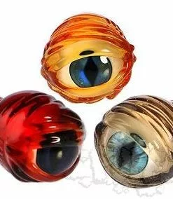 Puff Carb Caps Jam Bear Glass Carved Eyeball Bubble Cap