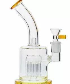 The Smokesman Blueberry 8 Inch 10-Arm Tree Bubbler Dab Rig