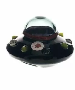 BOB Headquarters Blowfish Glass UFO Pipe W/ UV Colouring
