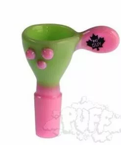 Puff Hi Guy 14mm Funnel Bowls With Handle
