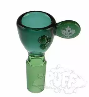 Puff Hi Guy 14mm Funnel Bowls With Handle