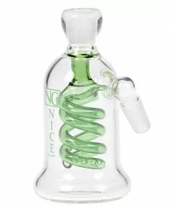 The Smokesman Nice Glass Coil Percolator Ash Catchers