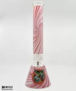 Castle Glassworks 16" Tall Zombie Cat Beaker Bong