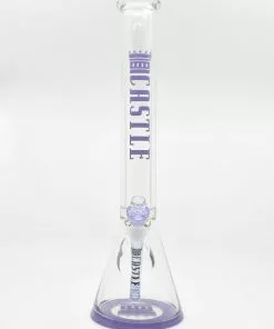Castle Glassworks Logo Beaker Bongs New Arrivals