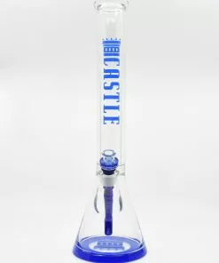 Castle Glassworks Logo Beaker Bongs New Arrivals