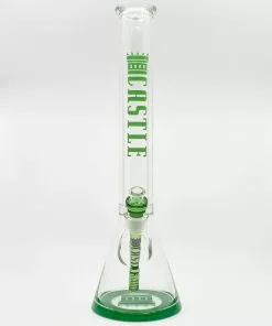 Castle Glassworks Logo Beaker Bongs New Arrivals