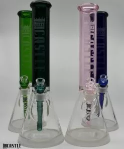 New Arrivals Castle Glassworks 16" Beaker Bongs
