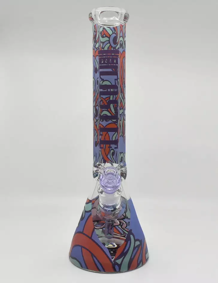 Octopus Bong By Castle Glassworks 16" Beaker New Arrivals