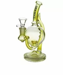 BOB Headquarters Pulsar Glass 7" Tall Elegant Sphere Banger Hanger Dab Rig