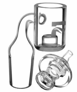 BOB Headquarters Pulsar Low Temp Quartz Banger W/ Rotary Carb Cap