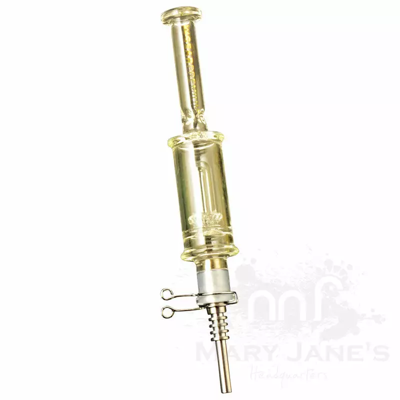 West Coast Gifts GEAR Premium 6.5" Tall MIni Dabmolisher Showerhead Perc Concentrate Collector