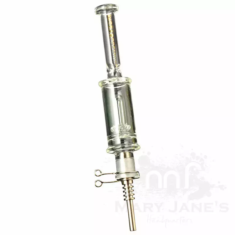 West Coast Gifts GEAR Premium 6.5" Tall MIni Dabmolisher Showerhead Perc Concentrate Collector