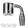 West Coast Gifts GEAR Premium Quartz Male 90 Degree Hard Core Banger W/Solid Heat Retention Core