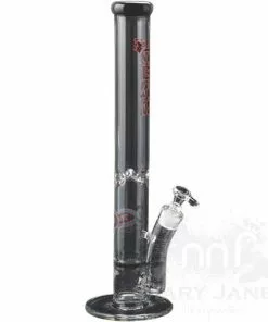 West Coast Gifts GEAR 18" Tall 7mm Thick Honeycomb Perc Straight Tube Bong(Limited Quantity) GEAR Premium