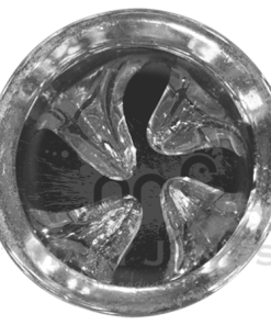 West Coast Gifts GEAR 4-Pinch Pull-Out Glass On Glass Bong Bowl