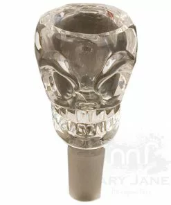 Maple Craft Inc. GEAR Premium GEAR Skull Glass On Glass Bong Bowl