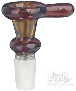 West Coast Gifts GEAR Premium GEAR Glass-On-Glass Thumper Cone Bong Bowl