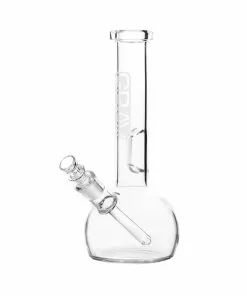 BOB Headquarters GRAV 8" Round Base Bongs With Fixed Downstem