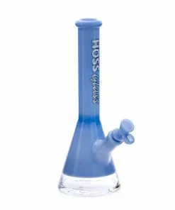 Hoss Glass HOSS 12" Tall Mini Beaker Bong W/ Window Base