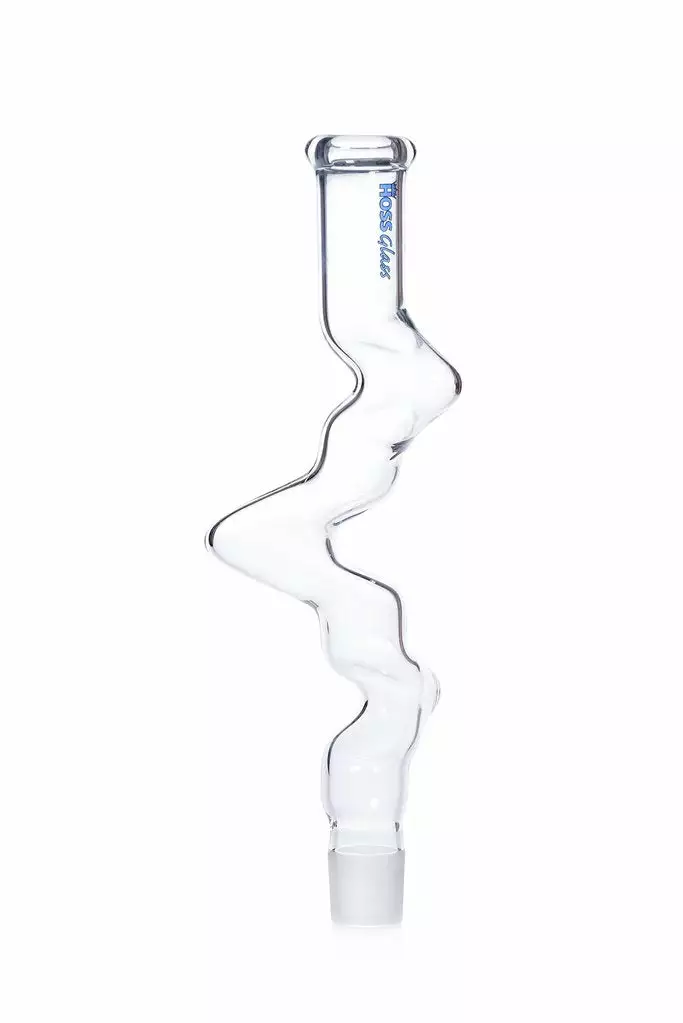 Hoss Glass Hoss Build-a-Bong Zong Top W/ 3 Kinks