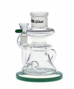 Hoss Glass Recycler Base W/ Color Accents