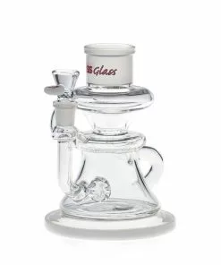 Hoss Glass Recycler Base W/ Color Accents