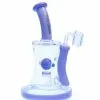 Hoss Glass Hoss 10" Tall Hourglass Marble Dab Rigs