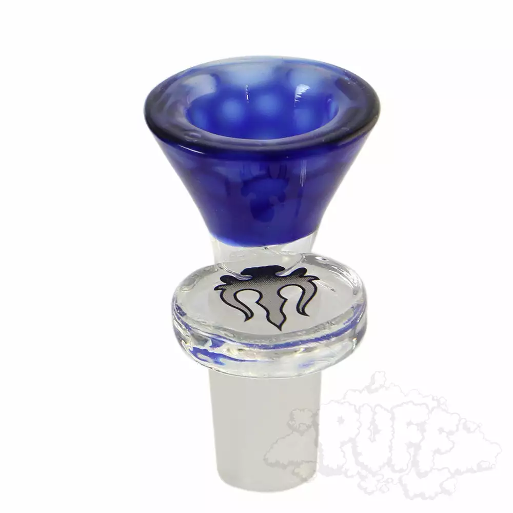 Puff Bowls Hydros Thick Wall Honeycomb Funnel 14mm Bong Bowl