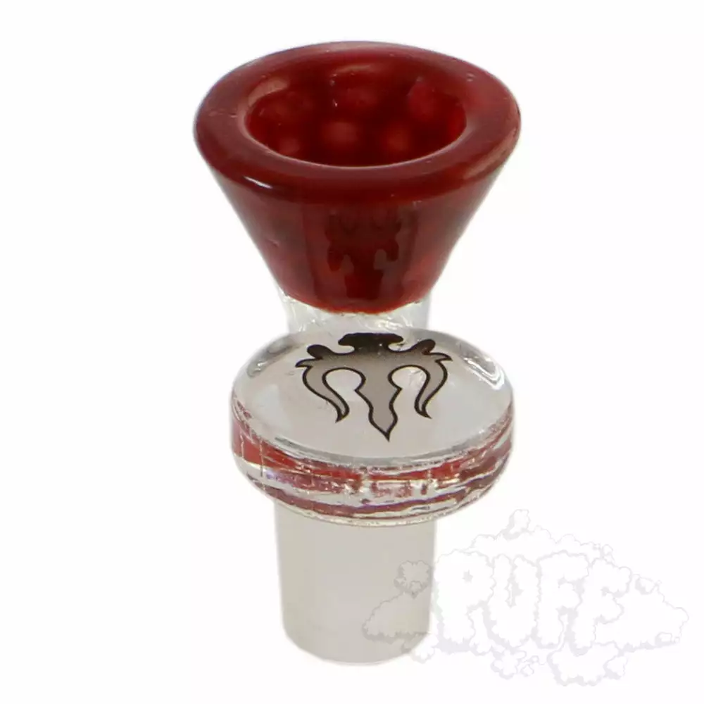 Puff Bowls Hydros Thick Wall Honeycomb Funnel 14mm Bong Bowl