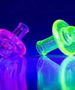 Puff Il Glass UV Colour Spinning Carb Caps