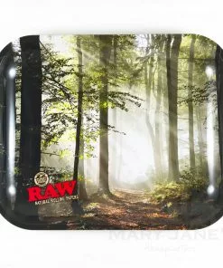 HBI Trays Raw Rolling Tray - Smokey Trees