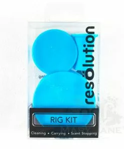 West Coast Gifts Cleaners Resolution Rig Kit Silicone Dab Rig Cleaner Caps