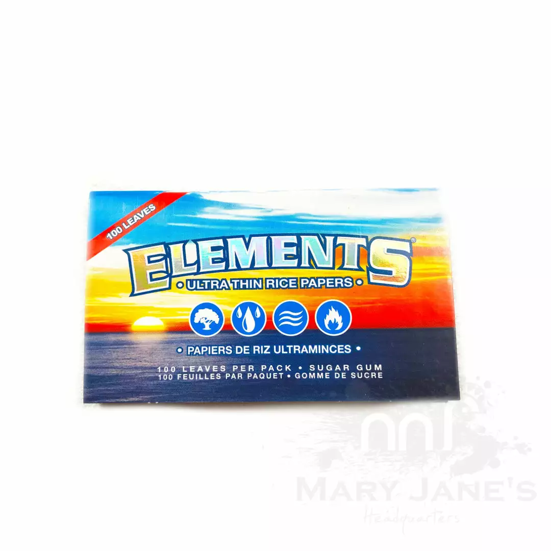 HBI Elements Ultra-Thin Rice Rolling Papers
