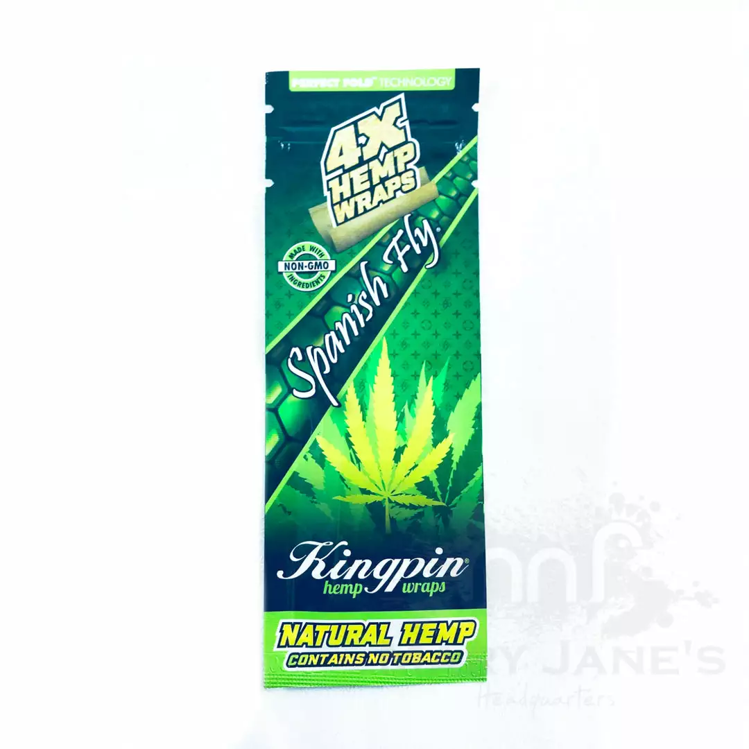 HBI Rolling Papers Kingpin Hemp Wraps