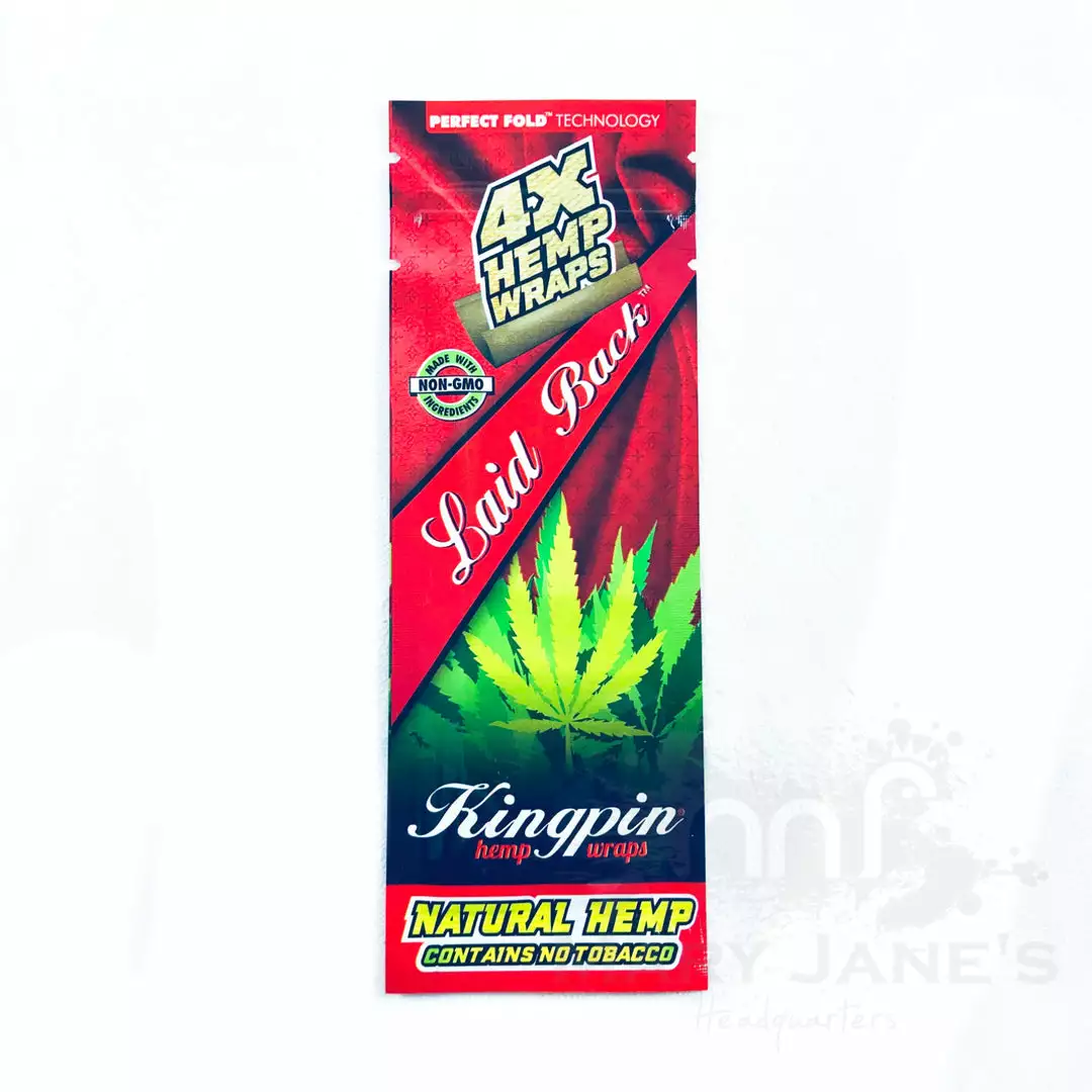 HBI Rolling Papers Kingpin Hemp Wraps