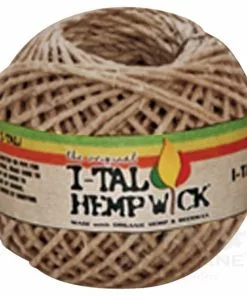 HBI Lighters And Hemp Wicks I-Tal Spool Hempwick