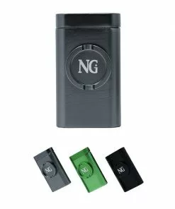 The Smokesman New Arrivals Nice Glass Metal Dugout With Grinder