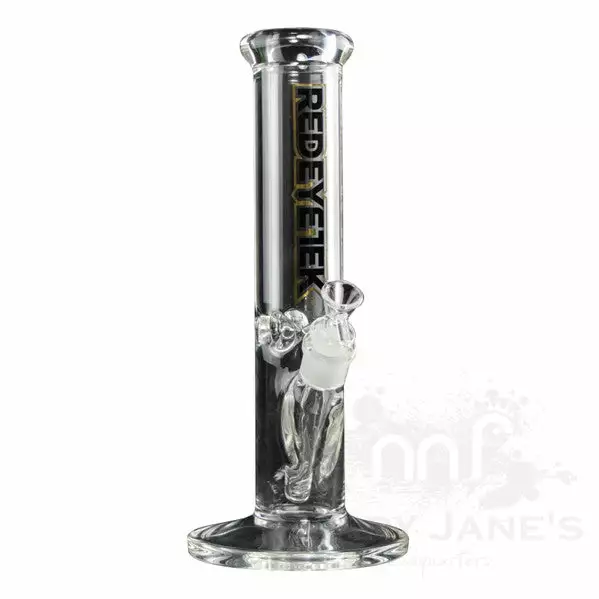 West Coast Gifts Red Eye Tek 12" Tall Intense Straight Tube W/ 14mm Joint