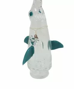 Kahuna Glass Teal Shark Puffco Peak Pro Top