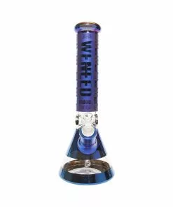 JJ Trading WENEED 14" Pictogram Ion Plated 7mm Beaker Bong