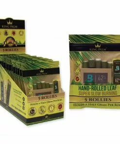 BOB Headquarters King Palm Pre-Rolls Rolling Papers