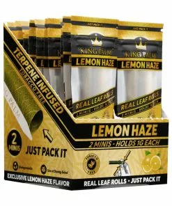 BOB Headquarters King Palm Pre-Rolls Rolling Papers