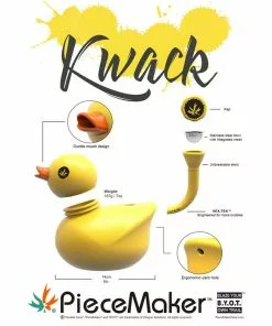 BOB Headquarters Pipes KWACK Silicone Duck Pipe By Piece Maker