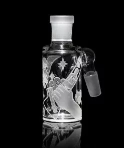 Milkyway Glass 45° Sandblasted Ash Catchers