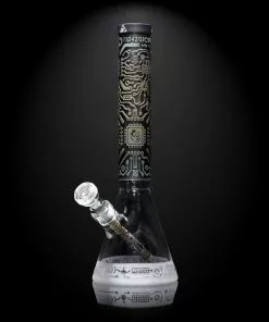 Milkyway Glass 15" Tall Circuitboard : Shadow Of Art Beaker Bong