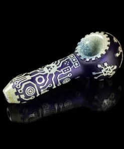 Milkyway Glass 4.5" Long Circuitboard Handpipe
