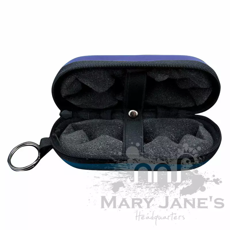 West Coast Gifts Red Eye Glass Hard Pipe Cases