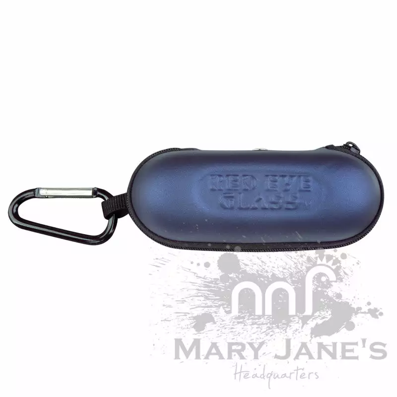 West Coast Gifts Red Eye Glass Hard Pipe Cases