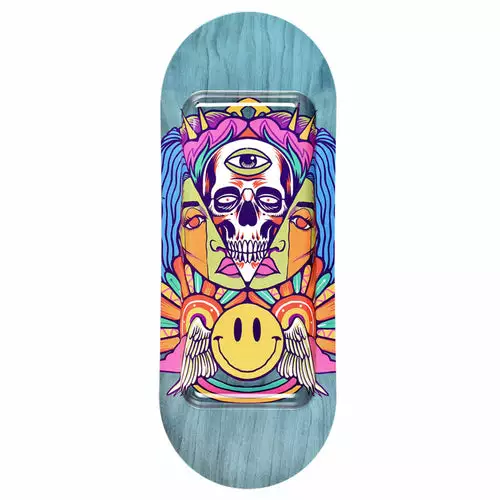 BOB Headquarters Pulsar SK8Tray Metal Rolling Trays.